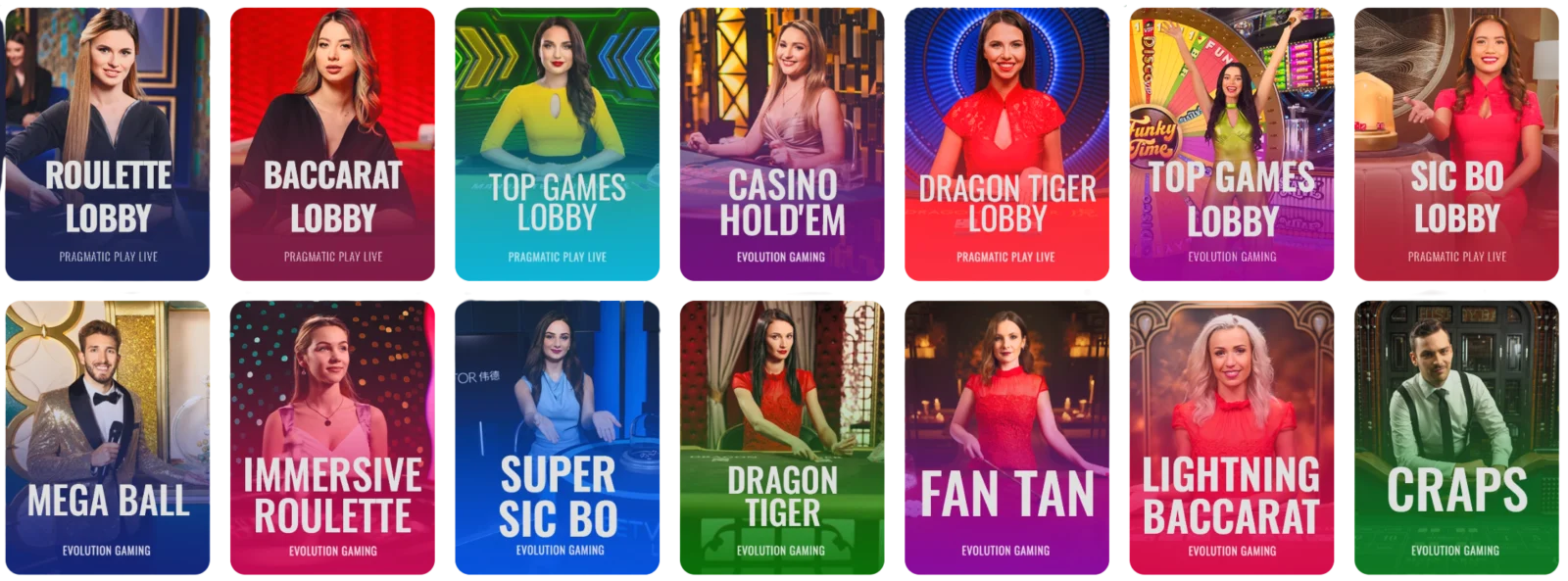 Live casino – the best online live casino: live roulette, live blackjack, baccarat and dealer games