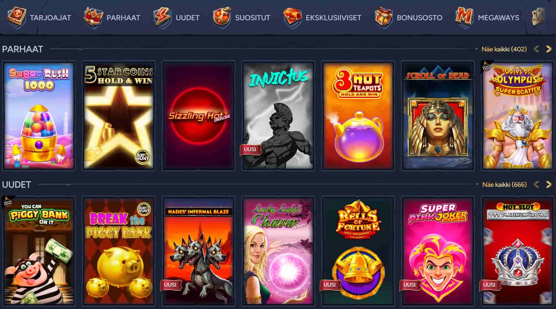 screenshot of the BetWarts promotions section