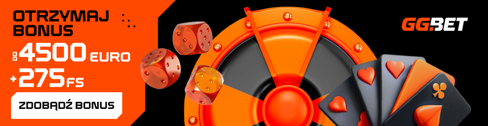 screenshot of GG.BET Casino promotions section – welcome package and example free spins