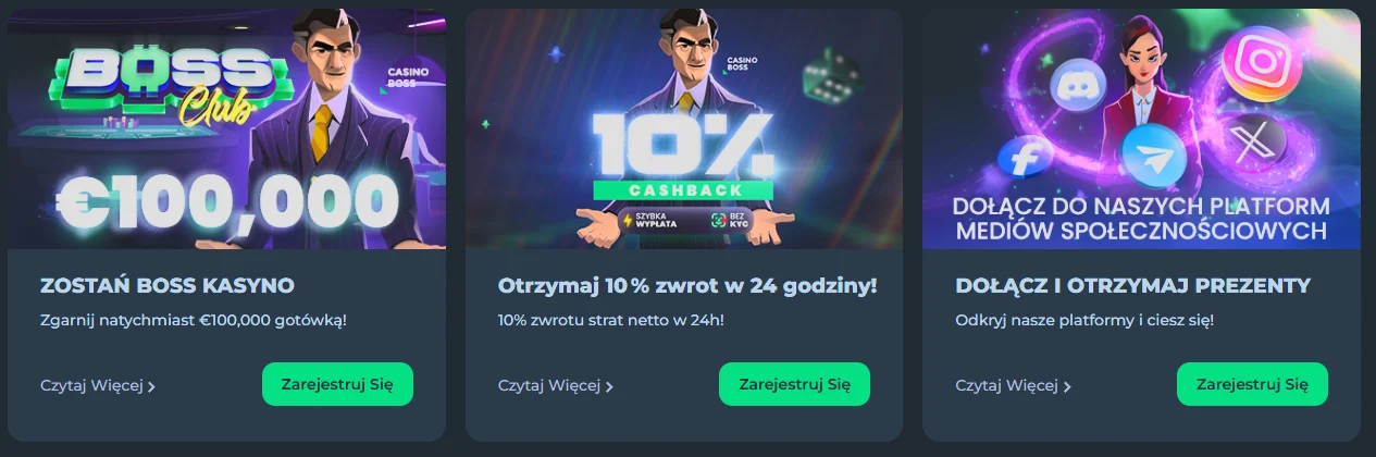 screenshot of CasinOK live casino section